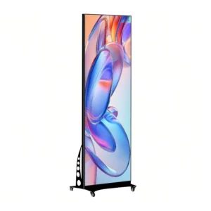 Slim HD Mobile Full-Color LED Poster Screen High-Refresh-Rate Smart Advertising Player Trade Show Event