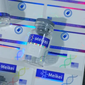 Small Bottle Peptide Vial Labels Waterproof Holographic PP Vial Labels