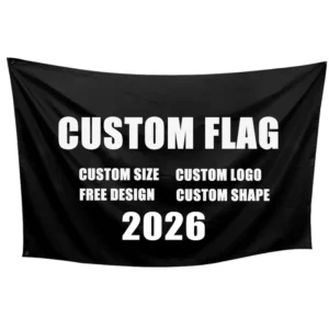 Soft 3×5 Ft Custom Digital Printing Banner Flags, Bright-Colored