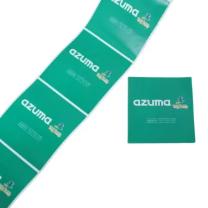 Soft Flexible PP Synthetic Labels, Flexographic or Offset Printed, Waterproof Oilproof Square or Custom-Shape Plastic Stickers