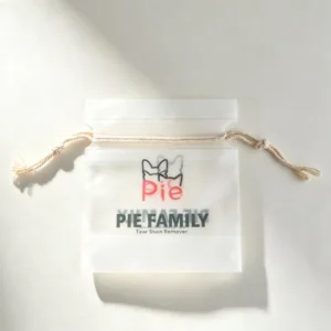 Soft Touch Small Size CPE Drawstring Clothing Pouch for Socks Gloves Hats