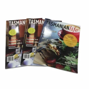 Softcover Fashion Magazine Brochure Printing Services