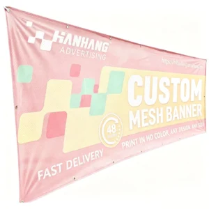 Solid-Color Custom PVC Banner for College Campus Fair