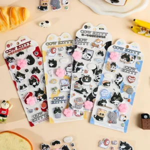 Squishy Foam Sticker Super-Thick 3D Puffy Self-Adhesive Cute Toy Sticker for Children