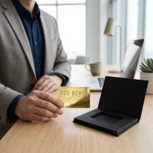 Stainless Steel RFID NFC VIP Membership Business Card with Box