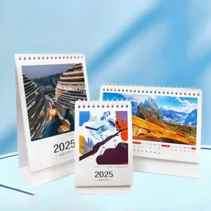 Standing Flip Office Desk Calendar 365 Day Personalized Desktop Calendar Simple Decoration Calendars