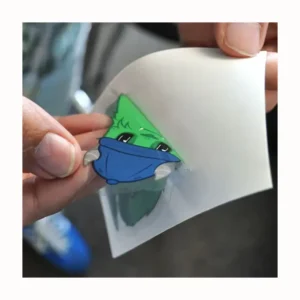 Static Cling Car Window Sticker