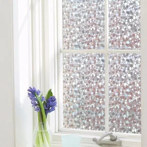 Static Print Window Glass 3d Embossed Film Glass Stickers