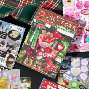 Sticker Book Romantic Memories Japanese Retro Manga Style for Journals