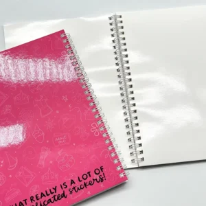 Sticker Book Thick Release Paper Collecting Album Scrapbook Organizer Durable Waterproof Journal Stationery Reusable Notebook