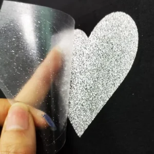 Straight Cut Silicone Heat Transfer Stickers Clothing Labels for Shoes Bags and Garments Iron-On Transfers