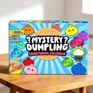 Stress relief Toy Mystery Dumpling Bag Fidget Squishy 24 piece Calendar Blind Box Plastic 14+ Years