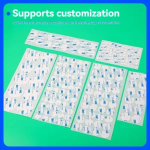 Strong Double Sided Acrylic Tissue Tape for Paper Packaging Gift Box Sealing Envelope Bonding Craft Making for Home Decoration