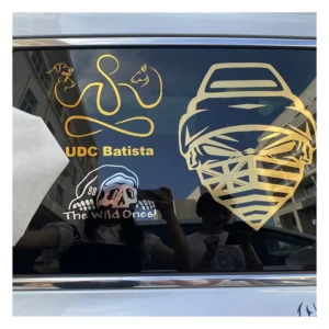 Strong Weatherproof Car Stickers Custom Banner Windshield PVC Vinyl Transfer Car Window Sticker Decals Custom Car Stickers