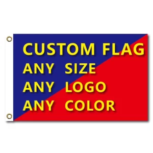Sublimation Digital Printed Custom 3×5 Polyester Flag 90x150cm with Logo