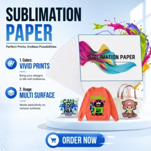 Sublimation Dye Inkjet Transfer Paper for Home Use