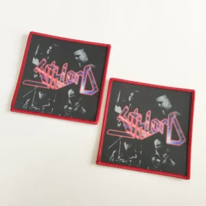 Sublimation Printed Heat Transfer Patches for Hats and Clothing