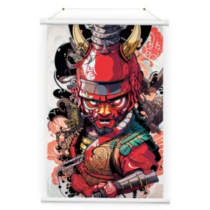 Sublimation-Printed Polyester Anime Wall Scroll Poster, OEM