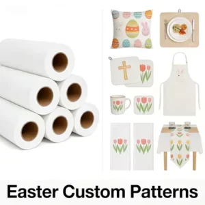 Sublimation Transfer Paper 40gsm White for Textiles Digital Printing High Speed Model 100GSM Sublimation Ink Customized
