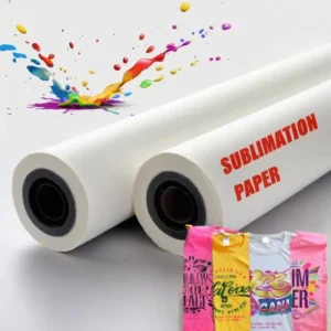 Sublimation Transfer Paper A3/A4 Roll White Paper Fast Drying 98% Transfer Rate for Clothing