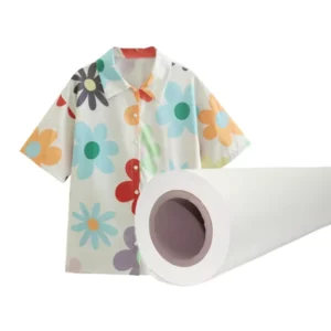 Sublimation Transfer Paper for Polo Shirts and Team Uniforms 100gsm High-Speed Fade-Resistant Printing on Polyester Fabric
