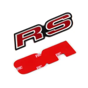 Suitable for RS modification labeling original RS tail badge Fit car labeling car RS grille labeling trunk labeling