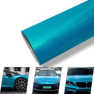 Super Gloss Metallic Atomic Teal Car Wrapping Vinyl Sticker Roll