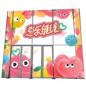 Supermarket Window Sticker Custom UV Printed PVC Waterproof Removable