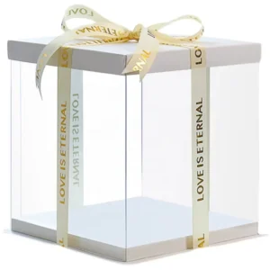 Supplier Cardboard Cake Box 12 x 12 x 8 Inch with Window