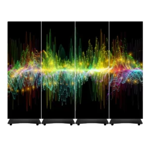 Supplier Mirror LED Screen P2 HD Floor-Standing Advertising Poster Display Shopping Mall