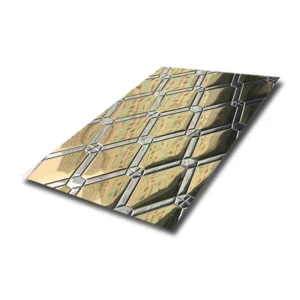 Supplier Stamping Stainless Steel Sheet for Shopping Mall Decoration