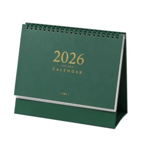 Support Fixed Desk Calendar Simple Solid Color Desktop Small Notepad Home