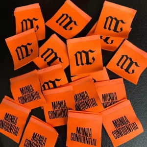 Sustainable Woven Label Size Label Clothing Tag Hot-Melt Adhesive Customized Logo Garment Woven Labels