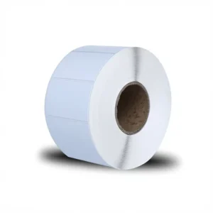 Synthetic Paper Labels 50x30mm 1500 Sheets Compatible Wax-Resin Ribbons Durable Adhesive FBA-Compliant Waterproof