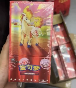 TCG Simplified Chinese CBB4C Gem Pack Vol.4 Ponyta Booster Box 18 Packs 4 All Foil Cards Per Sealed Box