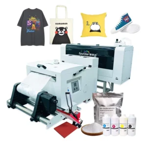 TS-302X Small DTF/DTG A3/A4 Semi-Automatic Printer XP600 Head Pigment Ink Roll Transfer PET Film Cloth