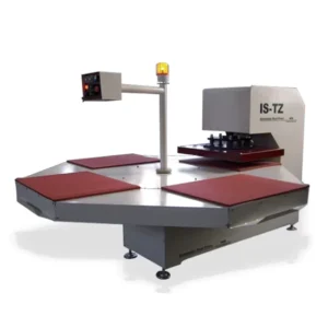 TZ-90110 Four-Station Large-Format 90 x 110 cm Pneumatic Insole Logo Heat Transfer Machine