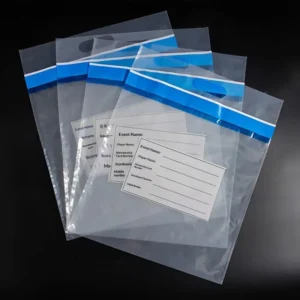 Tamper-Evident Tear-Resistant LDPE Document Evidence Pouches for Sensitive Data Storage and Shipping