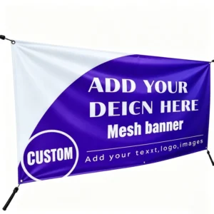 Tear-Resistant Custom PVC Vinyl Banner for Highway Billboard