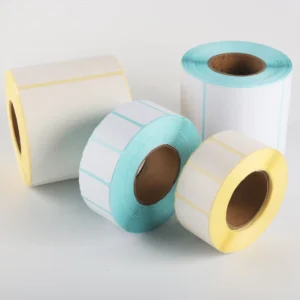 Thermal Waterproof Art Paper Labels 100*150 Blank Supplier for Barcode Printers