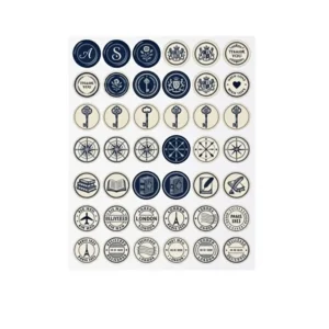 Thickened Paper Stationery Gift Packaging Seal Sticker Label