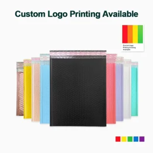 Thickened Waterproof Self-Seal Black Co-Extruded Film T-Shirt Bags and Padded Shipping Envelopes for Socks and Shoes