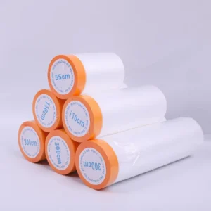 Thicker Self Adhesive Pre-tape Masking Film for Window Covering