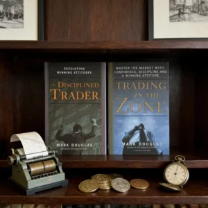 Trading in the Zone and The Disciplined Trader 2-Book Collection by Mark Douglas