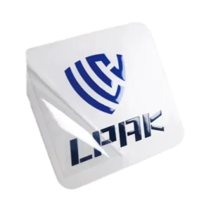 Transfer Printing Crystal Labels Customized Waterproof Transparent Labels for Gift Boxes Hot Stamping Signs