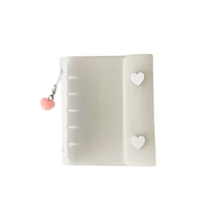 Transparent 3-Inch Loose-Leaf PVC Photo Album Small Card Storage Album