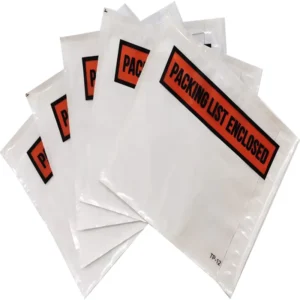 Transparent Adhesive Packing Slip Invoice Enclosed Envelope