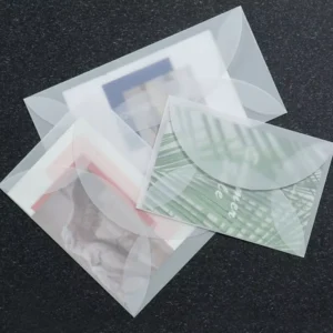Transparent Cellophane Envelopes and Self-Seal Packaging Sleeves for Greeting Cards, Photos, Invitations, Gifts and Crafts