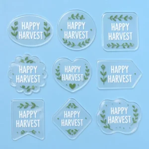 Transparent Eco-Friendly Heat-Resistant PE Food Sealing Stickers, Waterproof, for Deli Containers