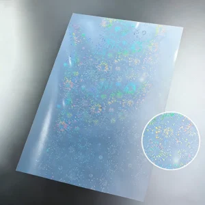 Transparent Holographic Inkjet Laser-Printable PET Self-Adhesive Waterproof Quick-Drying Tear-Resistant Labels